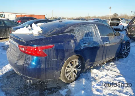 2017 Nissan Maxima 3.5 S из США, поврежденный, VIN 1N4AA6AP0HC424164